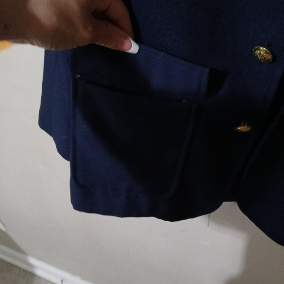 Dark blue French Toast (youth) classic school blazer jacket size 10. - Picture 10 of 12